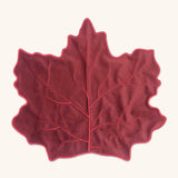 Manteles Individuales Maple en Terciopelo Chedrón con Orilla Bordada, set de 4.