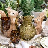 Jarra Hobnail Verde Bonsai