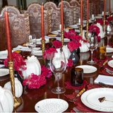 Set de Vajilla Hongo Mágico para 4 Personas con Platos Trinche Rayas Gris Plata, Platos Ensalada Hongo, Platos Pan Catarina (12 piezas)
