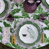 Plato Trinche Repollo Verde. Set de 4