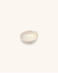 Mini-Bowl Sal o Condimentos en Forma de Repollo Crema 8 cm de Cerámica. 1 Pieza
