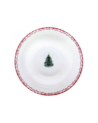 Plato Sopero conArbol Navidad. Set de 4
