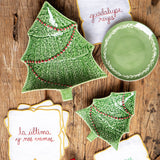 Bowl para Botana Árbol de Navidad Grande