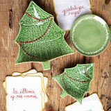 Bowl para Botana Árbol de Navidad Chico