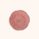 Plato Pan de Repollo Rosa Flamingo. Set de 4