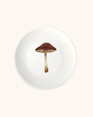 Platos para Ensalada con Hongo, set de 4