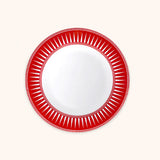 Platos Ensalada Identidad Rojo. Set de 4