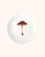 Platos para Ensalada con Hongo, set de 4
