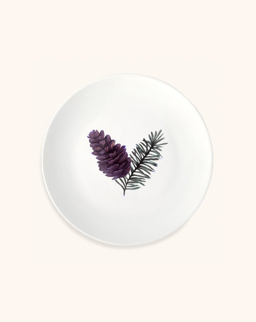 Platos para Ensalada con Pinecone, set de 4