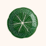 Plato Ensalada Repollo Verde. Set de 4