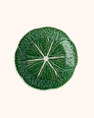 Plato Ensalada Repollo Verde. Set de 4