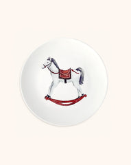 Platos para Ensalada con Rocking Horse, set de 4.