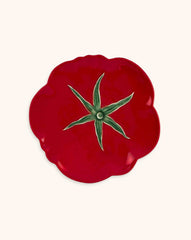 Plato Ensalada Tomate 21 cm. Set de 4