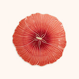 Platos Ensalada Hibiscus Naranja. Set de 4.