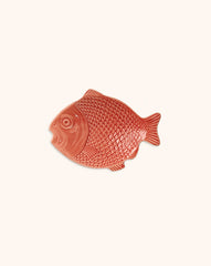 Set de 4 Platos para Pan de Pez Coral 18 cm