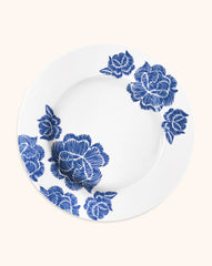 Platos Trinche Identidad Azul. Set de 4