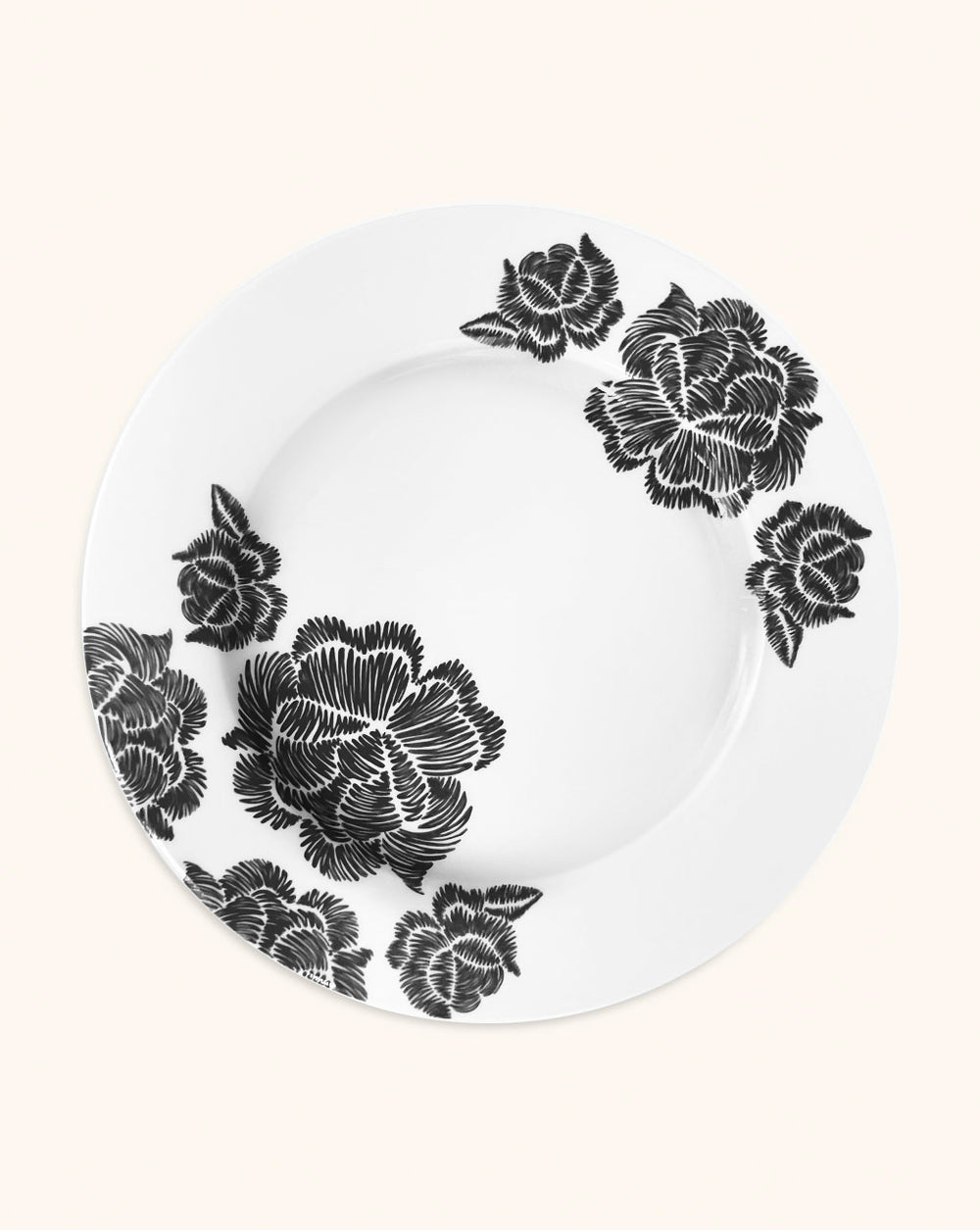 Platos Trinche Identidad Negro. Set de 4