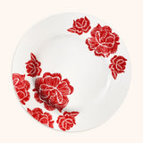 Platos Trinche Identidad Rojo. Set de 4
