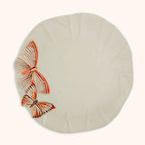 Plato Trinche Mariposas 28 cm. Set de 4