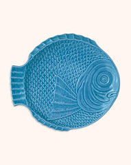 Set de 4 Platos para Ensalada de Pez Turquesa 24.5 cm
