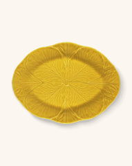 Platón para Servir de Repollo Amarillo Canario 32 cm.