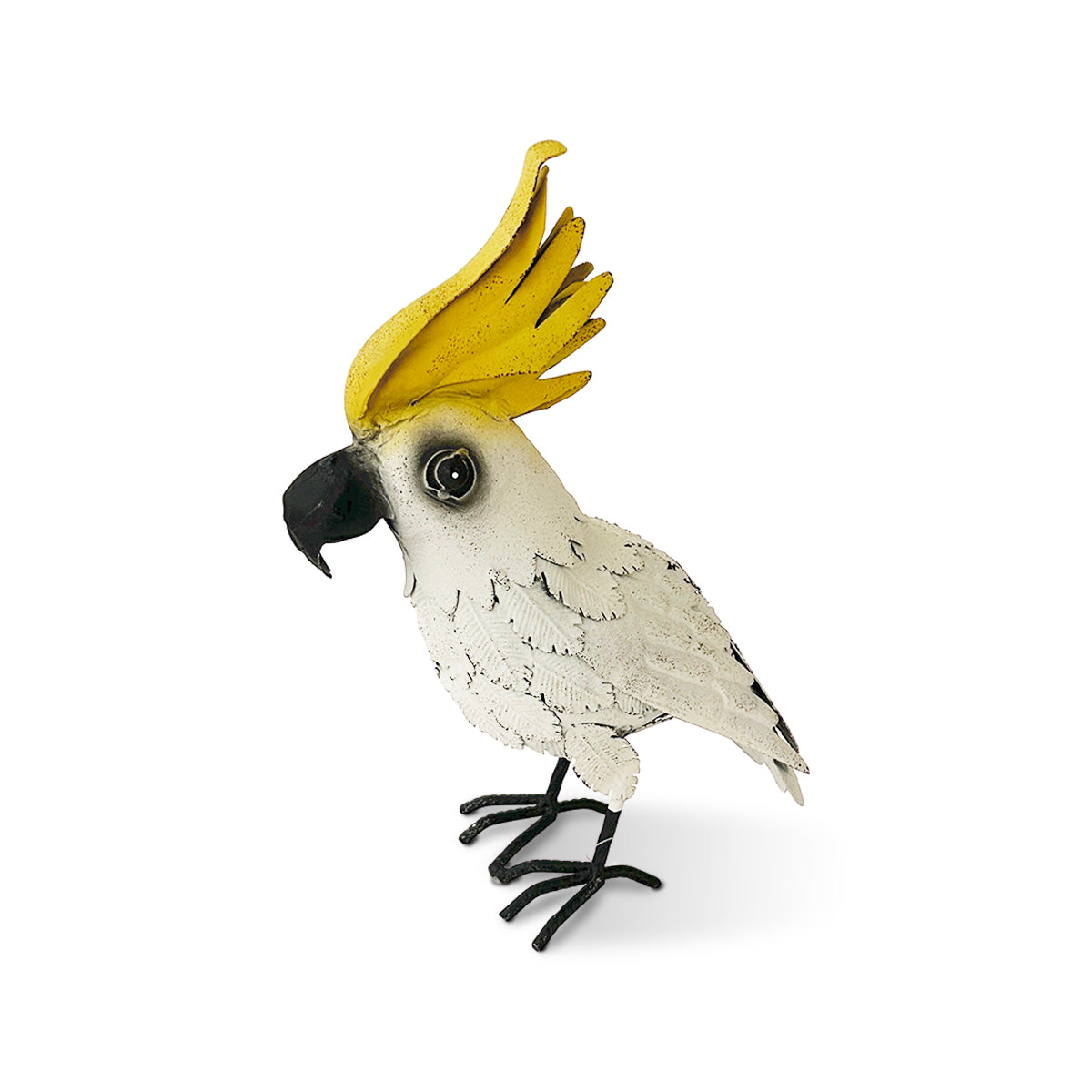 Papagallo de metal para decorar, marca Zash