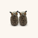 Pareja de Búhos de Felpa. 2 Piezas