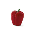 Caja chica de cerámica en forma de pimiento rojo de Bordallo Pinheiro