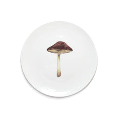 Platos para Ensalada con Hongo, set de 4