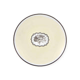Plato de ensalada de porcelana en amarillo claro de Christian Lacroix para Vista Alegre, línea Herbariae