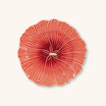 Plato Ensalada Hibiscus Naranja