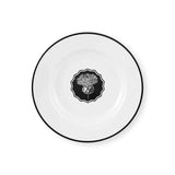 Plato Sopero Herbariae Blanco. Set de 4