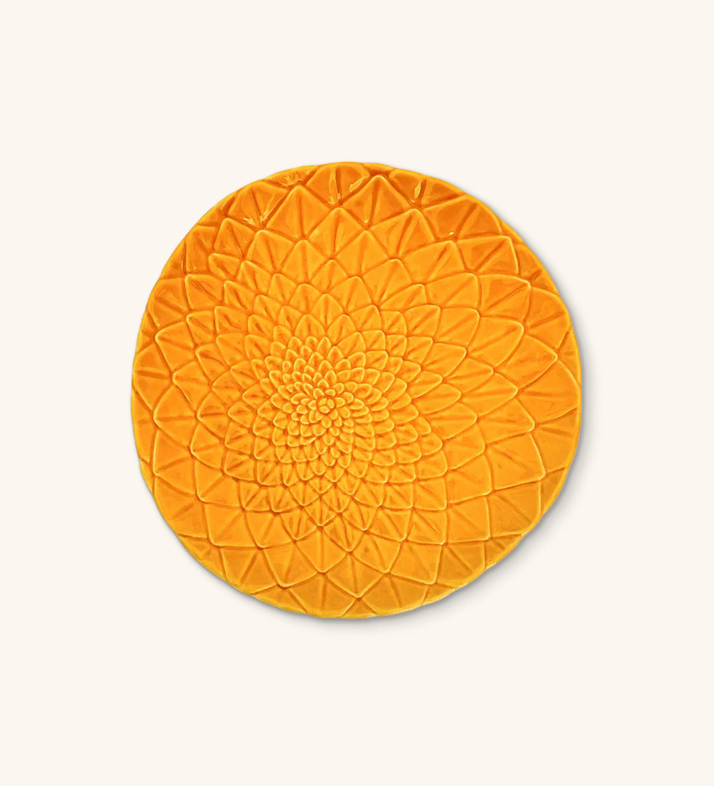 Plato Ensalada Amazonia Naranja 23 cm