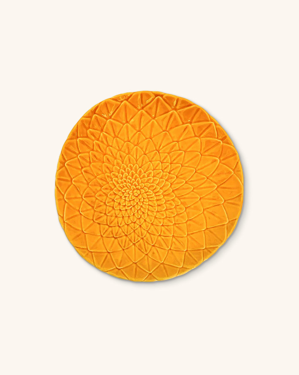 Plato Ensalada Amazonia Naranja 23 cm