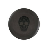 Plato calaca, plato calavera, plato mexicano, plato negro, plato ilustrado, plato de ensalada, plato mediano, plato porcelana, black, skull marca Zash