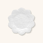 Plato Ensalada Geranio Blanco