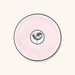 Plato Ensalada Herbariae Rosa