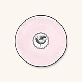 Plato Ensalada Herbariae Rosa