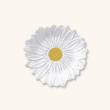 Plato Ensalada Margarita Blanco con Amarillo