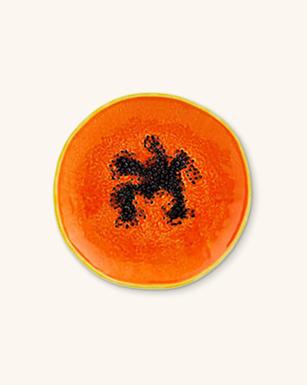 Plato Ensalada Papaya 21 cm