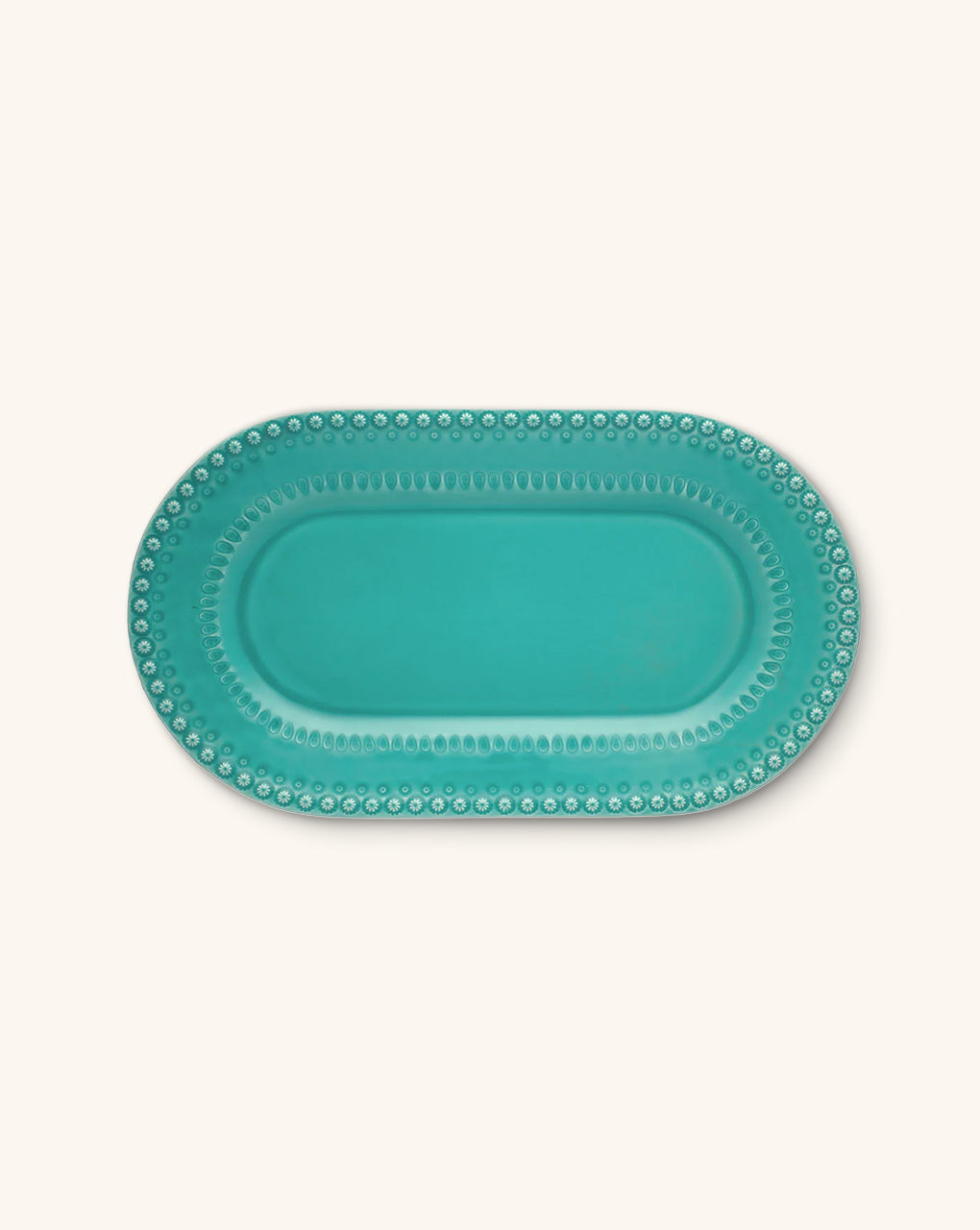 Plato Fuente Fantasía Aqua 26 cm
