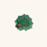 Plato Hoja Cineraria con Catarina.