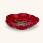 Plato Hondo Tomate 25 cm