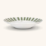 Plato Sopero Candy Cane Verde Olivo