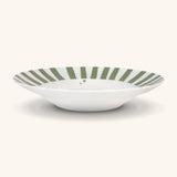 Plato Sopero Candy Cane Verde Olivo