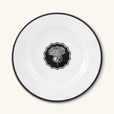 Plato Sopero Herbariae Blanco