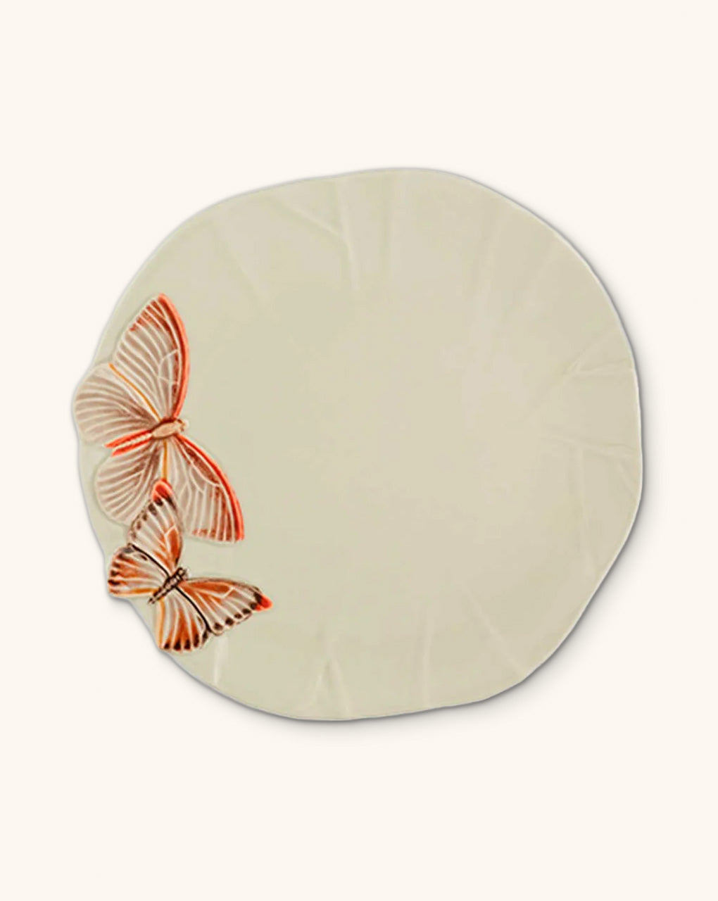 Plato Trinche Mariposas 28 cm
