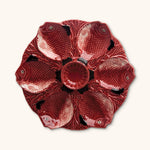 Plato con 7 Divisiones para Servir Ostiones y Almejas en forma de Peces