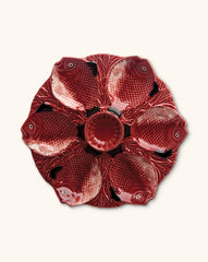 Plato con 7 Divisiones para Servir Ostiones y Almejas en forma de Peces.