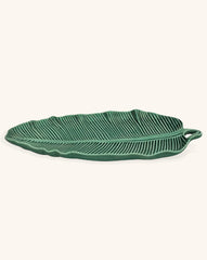 Plato de Servicio Hoja Bananera Mediana 39 cm